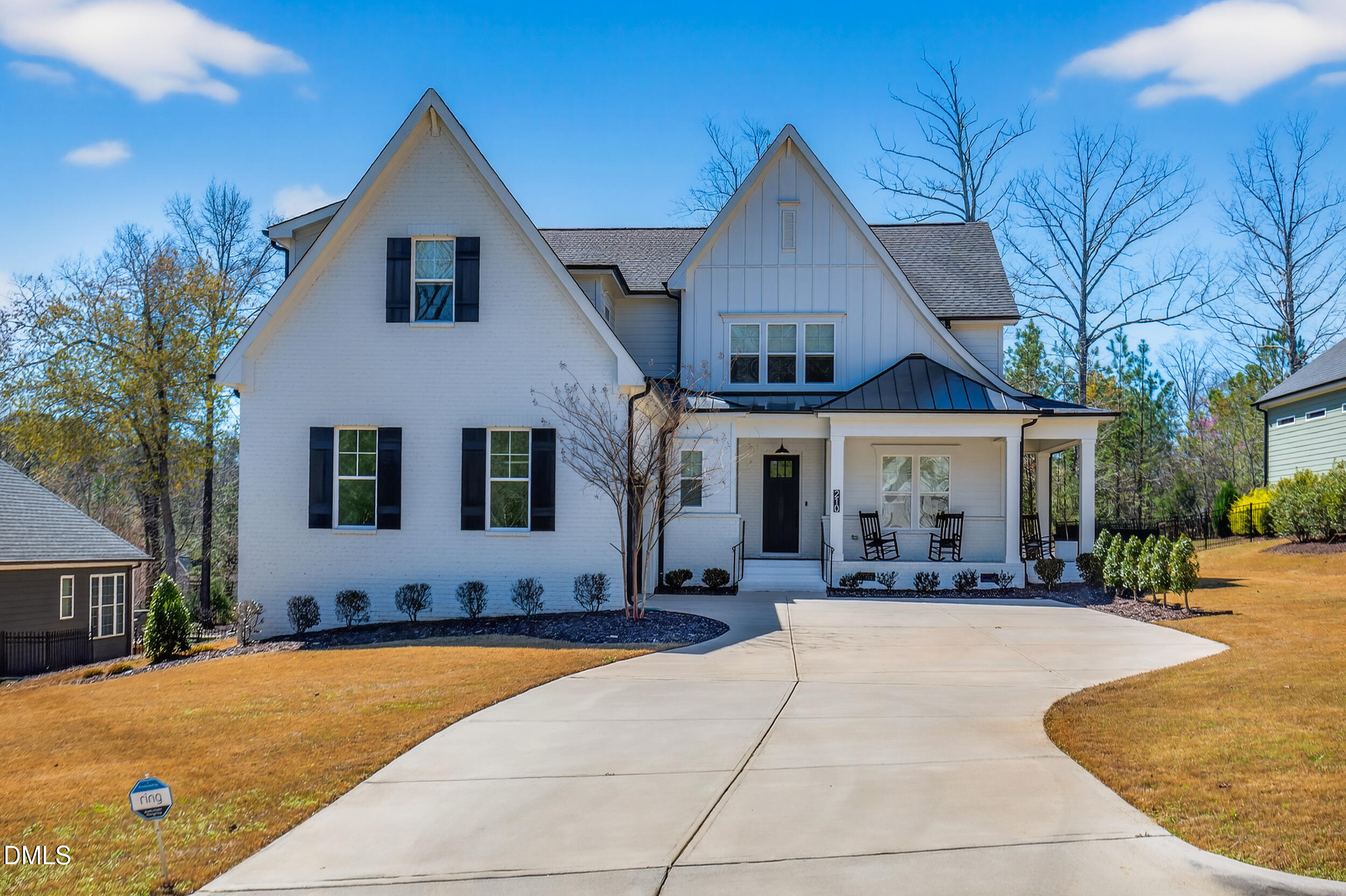 210 Lookout Ridge Pittsboro, NC 27312 - Photo 1 of 59 a front view of a house with a yard