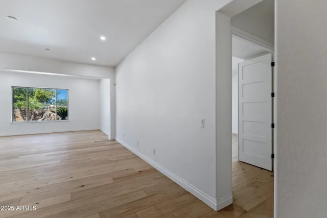 a view of empty room