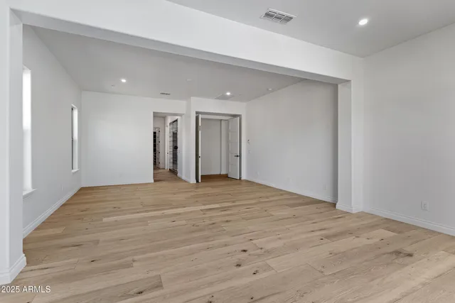 a view of empty room