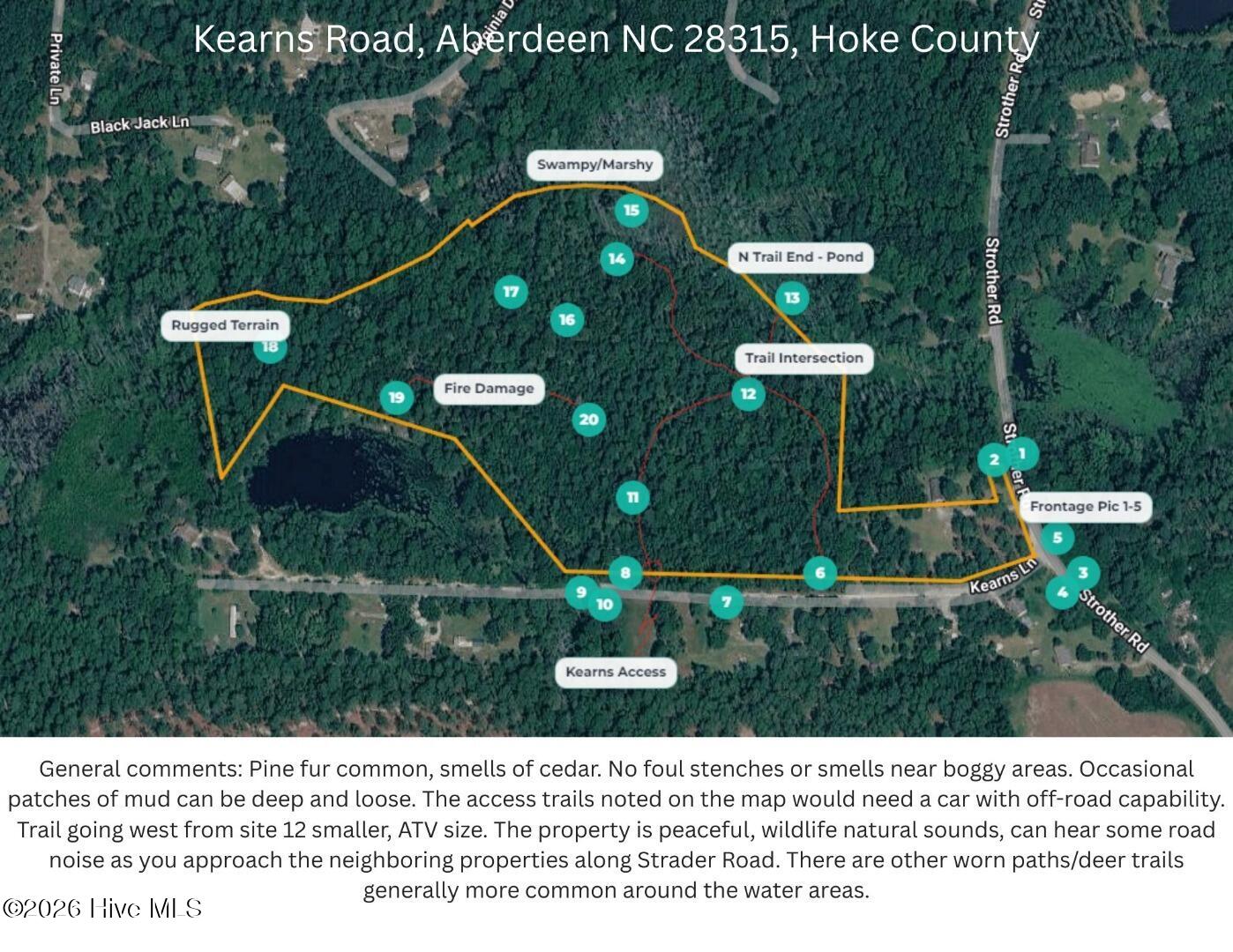0 Sr 1226 Road Aberdeen, NC 28315 - Photo 5 of 43 0 Map Kearns Road, Aberdeen NC 28315, Ho