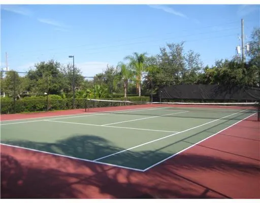 a view of a tennis court