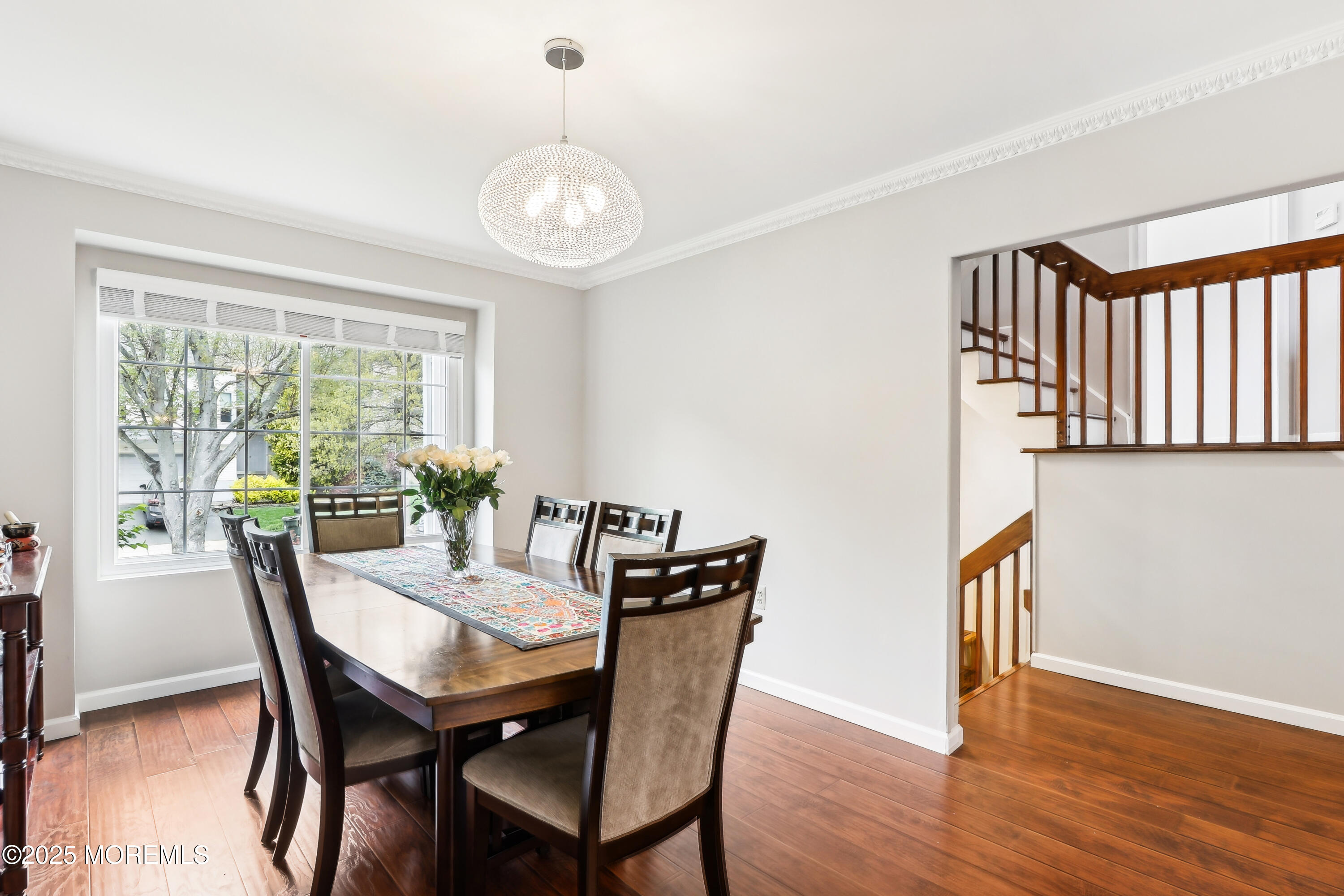 15 Pemberton Drive Matawan, NJ 07747 - Photo 16 of 67 a view of a dining room with furniture window and wooden floor