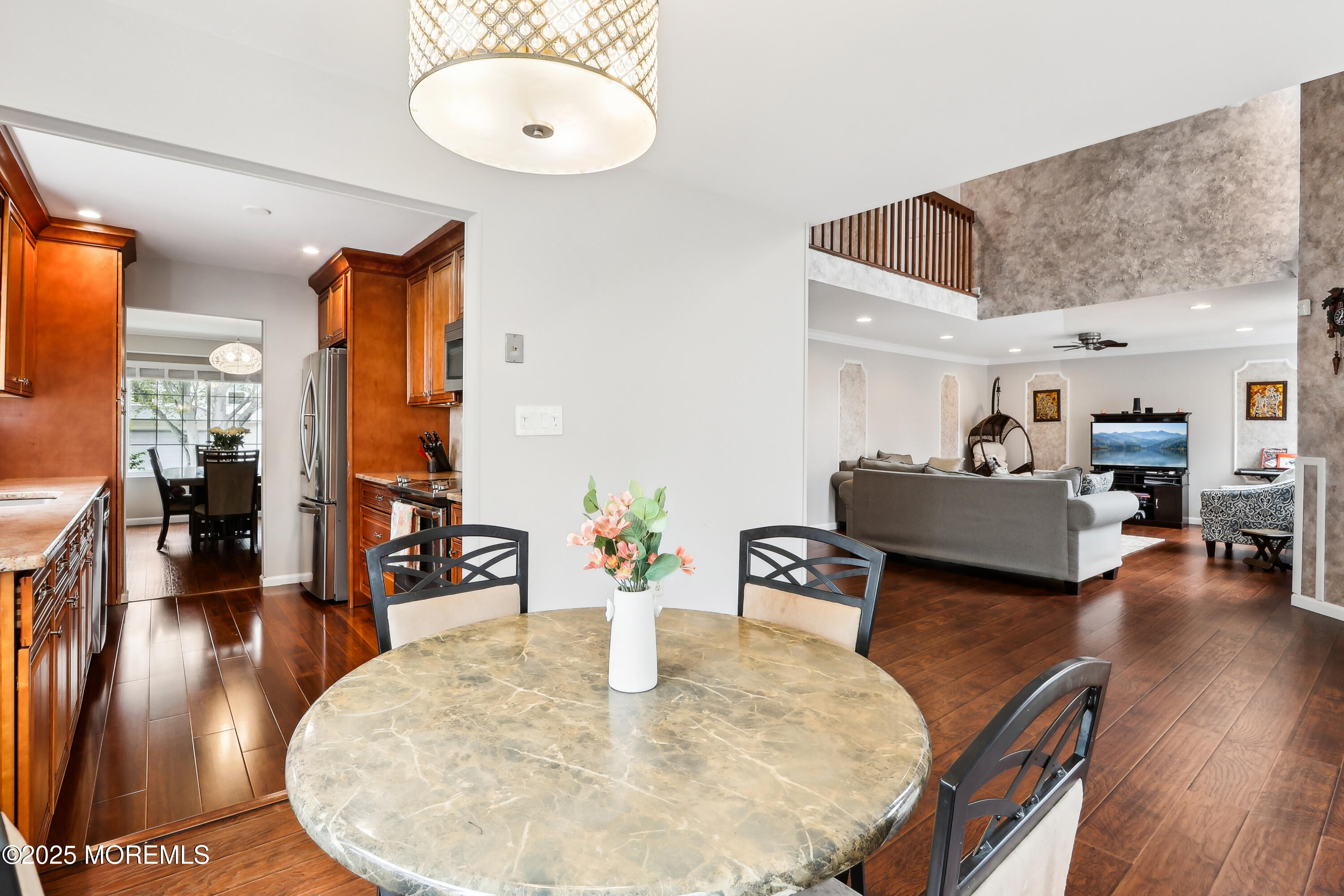 15 Pemberton Drive Matawan, NJ 07747 - Photo 21 of 67 a view of a livingroom with furniture and wooden floor