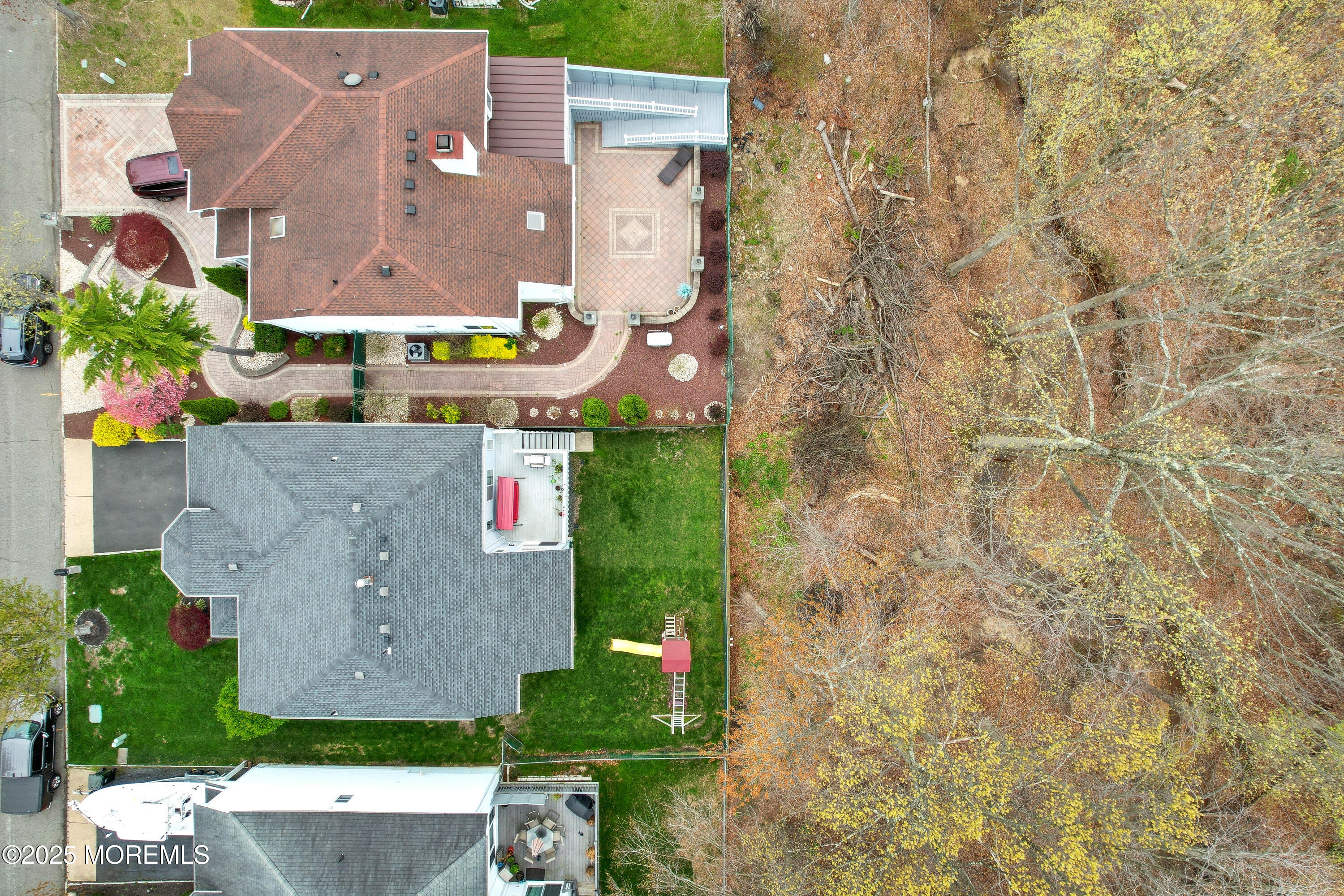15 Pemberton Drive Matawan, NJ 07747 - Photo 59 of 67 an aerial view of a house with a yard
