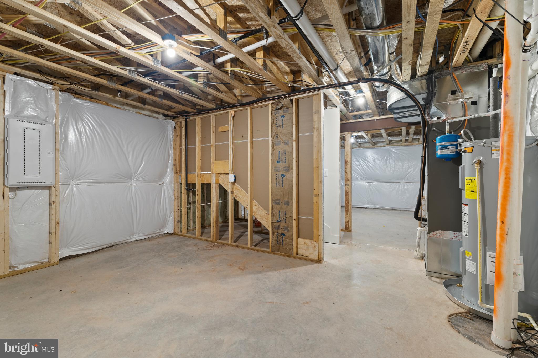 148 West Baltimore Street Taneytown, MD 21787 - Photo 22 of 52 a view of empty room with wooden walls
