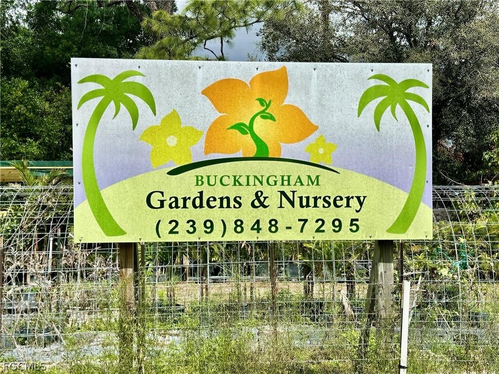 9320 Buckingham Road Fort Myers, FL 33905 - Photo 19 of 19 a sign that is on a wall
