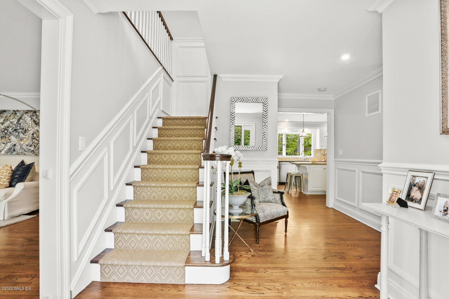 277 Cognewaugh Road Cos Cob, CT 06807 - Photo 2 of 34 a view of entryway and hall with wooden floor