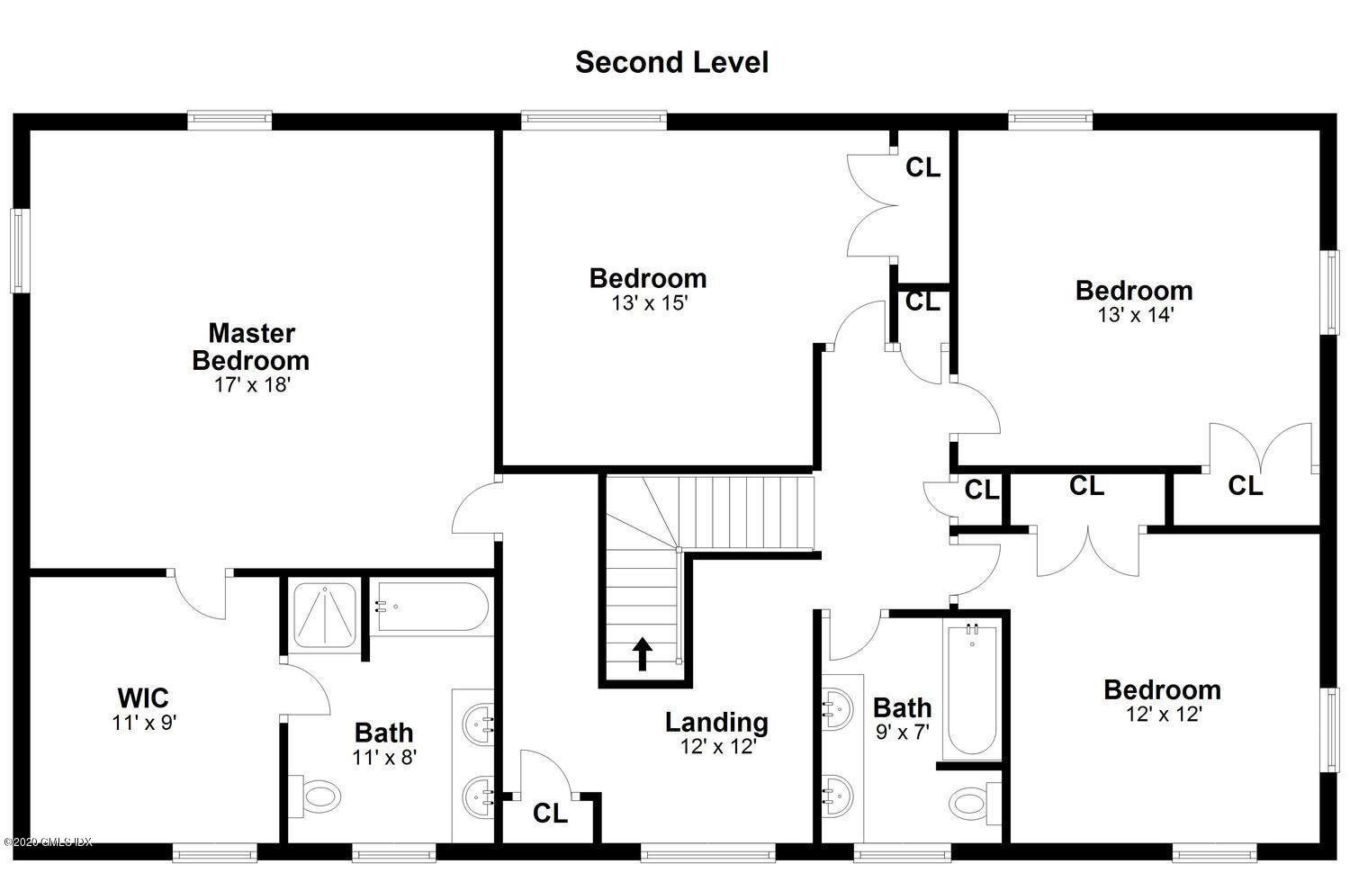 277 Cognewaugh Road Cos Cob, CT 06807 - Photo 29 of 34 a picture of a floor plan