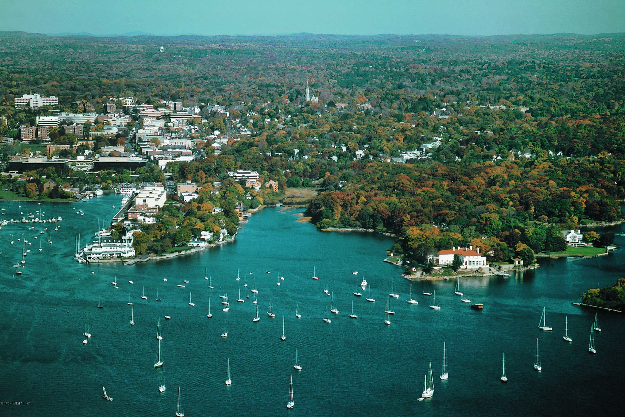 277 Cognewaugh Road Cos Cob, CT 06807 - Photo 32 of 34 a city view with lake