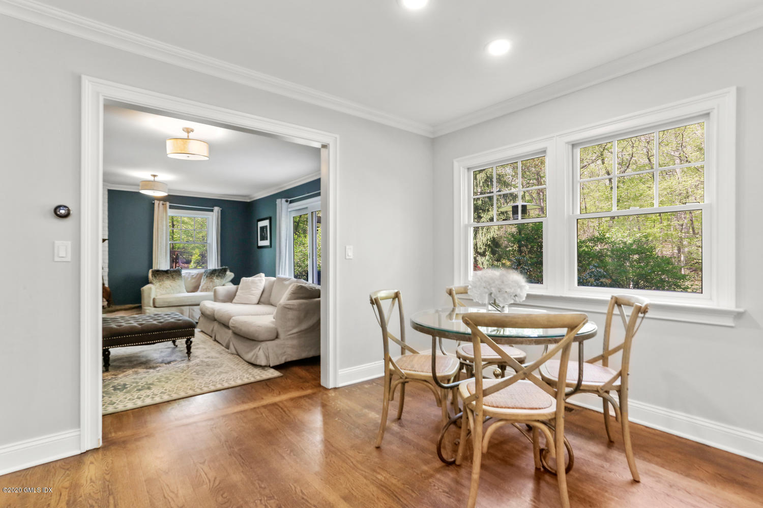 277 Cognewaugh Road Cos Cob, CT 06807 - Photo 10 of 34 a dining room with furniture and wooden floor
