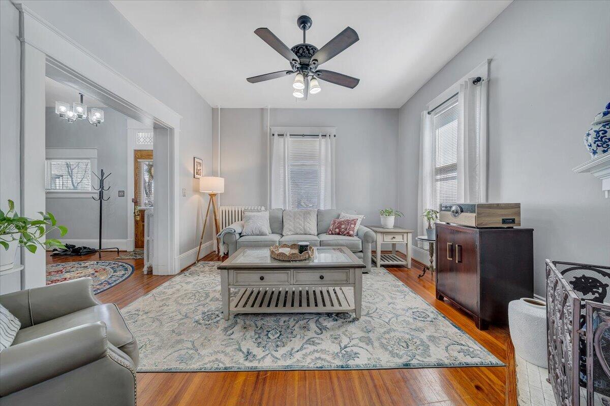 1307 Maple Avenue Southwest Roanoke, VA 24016 - Photo 17 of 53 a living room with furniture and a large window