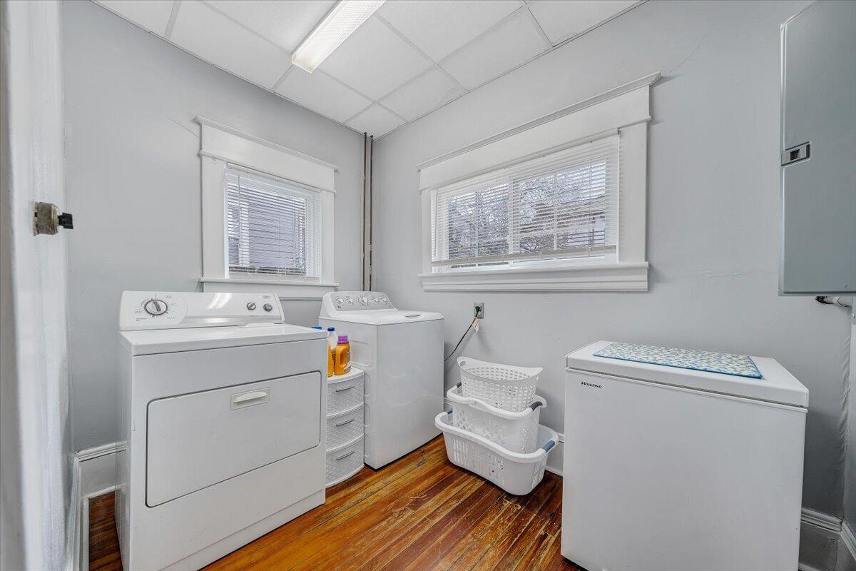 1307 Maple Avenue Southwest Roanoke, VA 24016 - Photo 28 of 53 a view of bathroom with a washer and dryer
