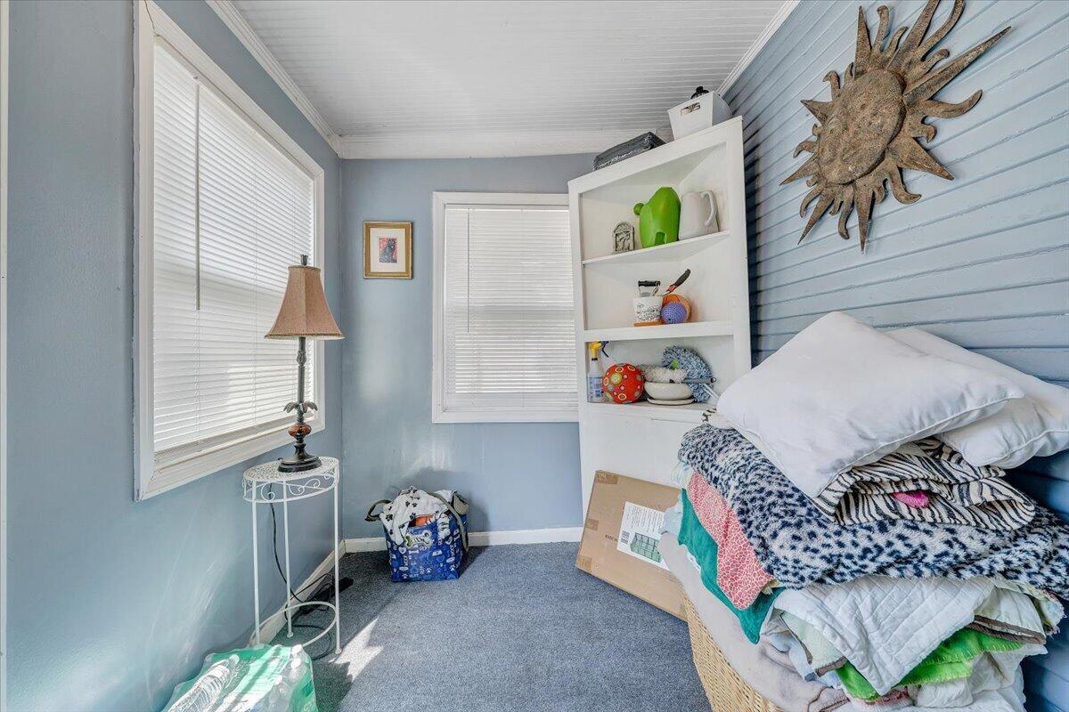 1307 Maple Avenue Southwest Roanoke, VA 24016 - Photo 29 of 53 a bedroom with a bed and a window
