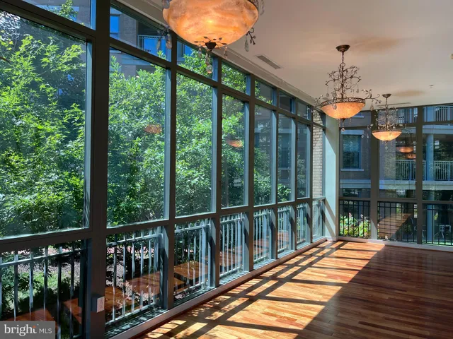 a balcony view with a ocean view