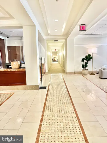 a view of a car parked in front of a building
