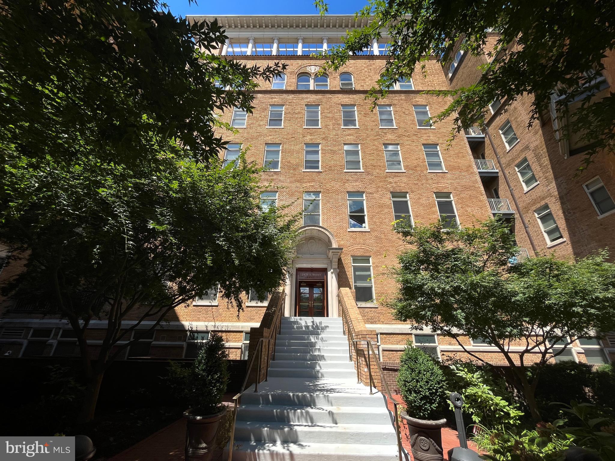 2425 L Street Northwest, Unit 215 Washington, DC 20037 - Photo 5 of 38 a front view of a building