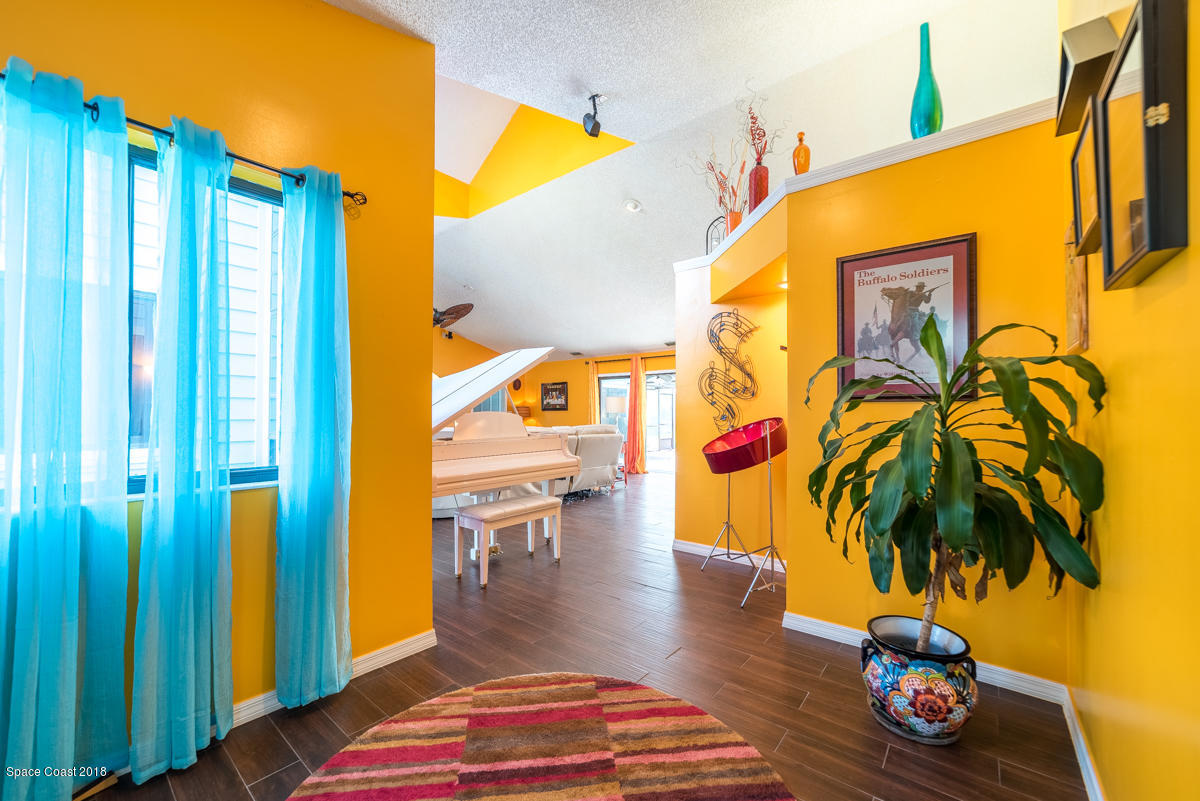 1508 Meadowbrook Road Northeast Palm Bay, FL 32905 - Photo 11 of 42 a view of swimming pool with a lounge chair
