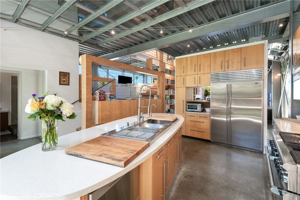 1149 Pine Avenue Manhattan Beach, CA 90266 - Photo 11 of 43 a kitchen with counter top space and appliances