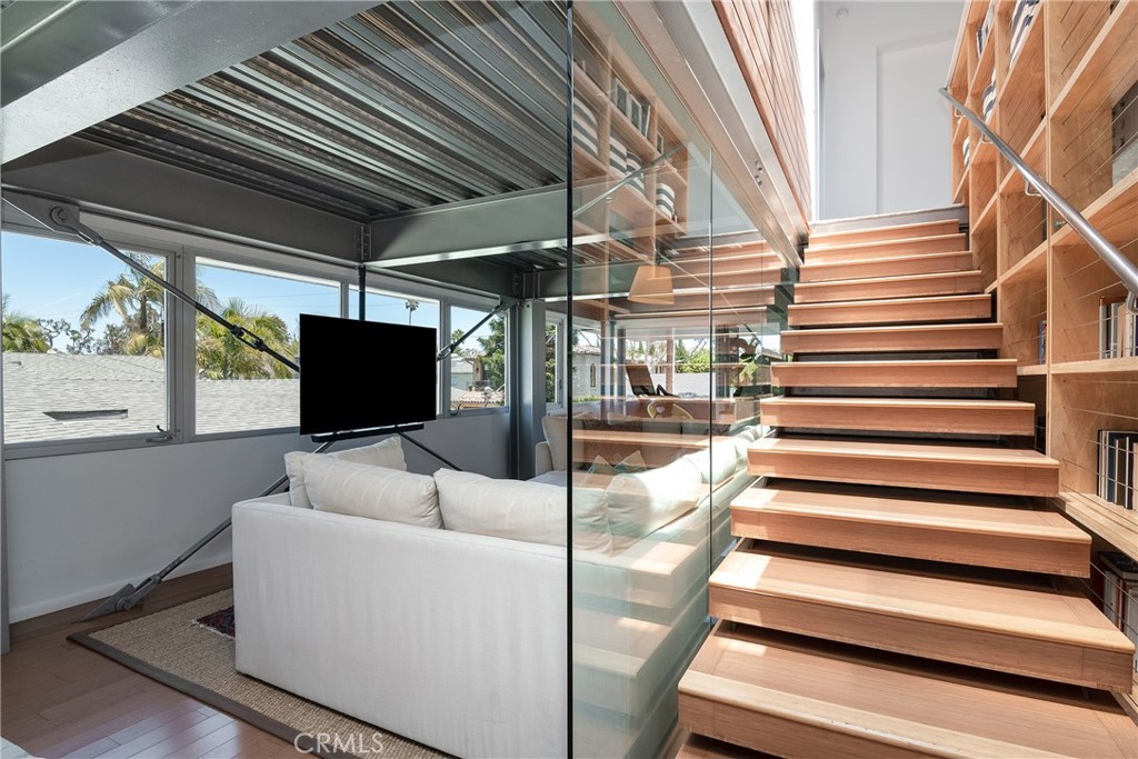 1149 Pine Avenue Manhattan Beach, CA 90266 - Photo 20 of 43 a view of a livingroom with furniture and staircase