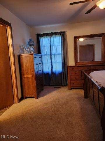 9915 Acme Road Rittman, OH 44270 - Photo 13 of 22 Bedroom with ceiling fan and carpet