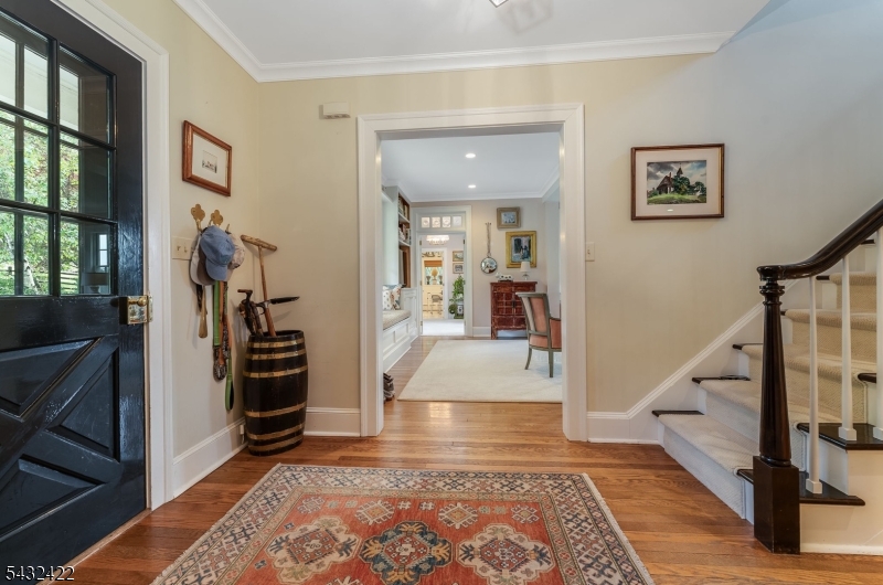 11 New Street Mendham, NJ 07945 - Photo 5 of 35 a view of a hallway with interior of the house