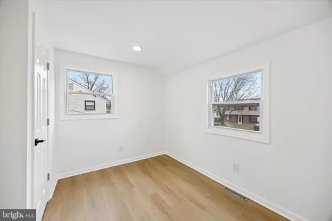 wooden floor in an empty room