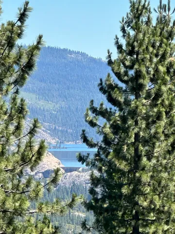 a view of backyard with green space
