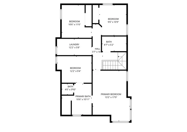 a picture of a floor plan