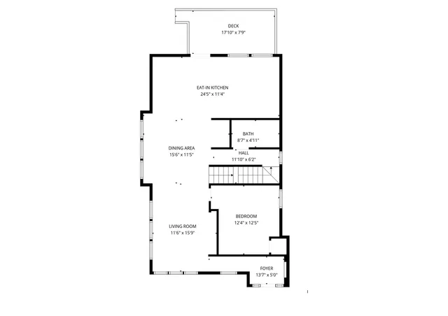 a picture of a floor plan