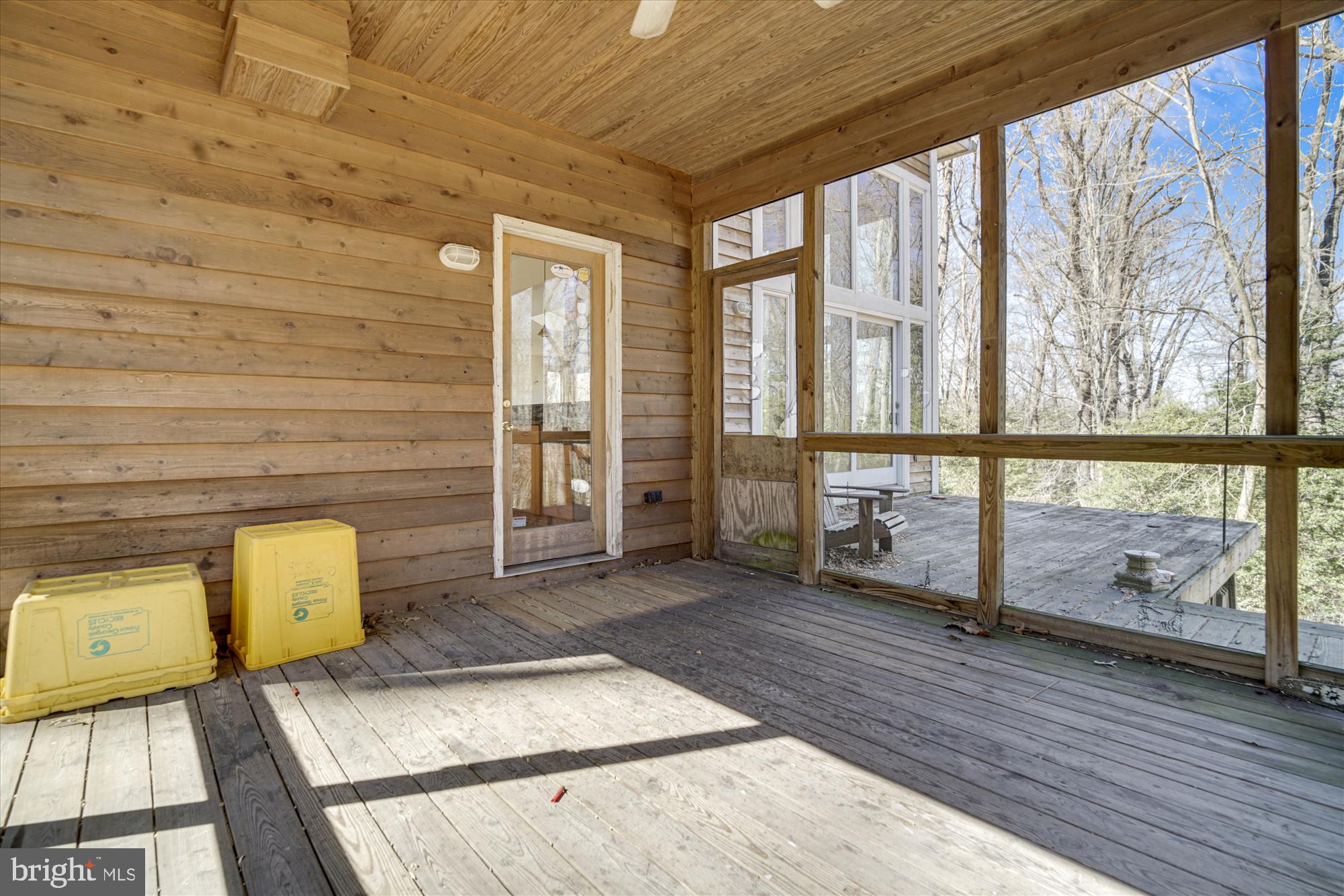 Screened porch