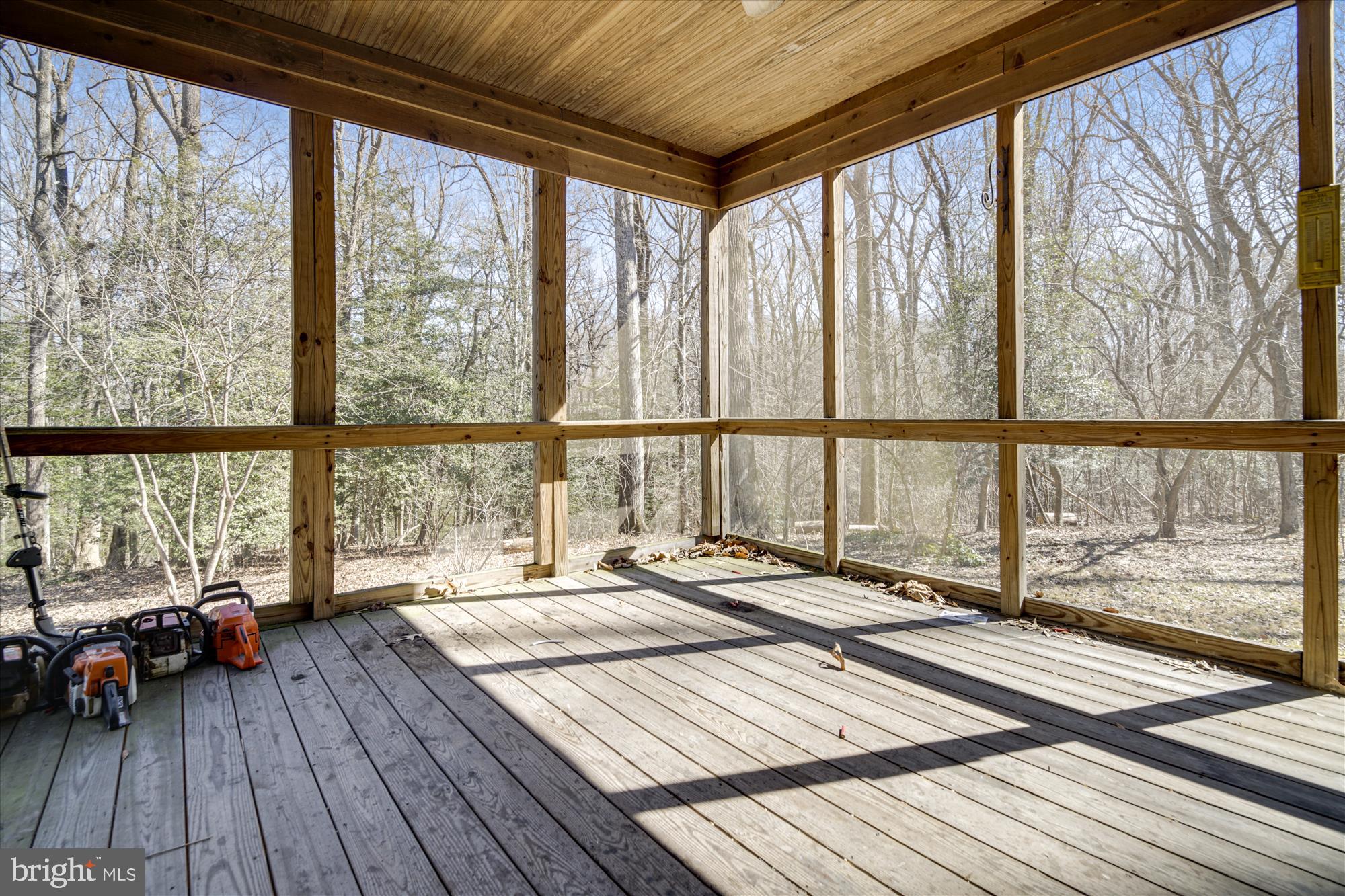 Screened porch