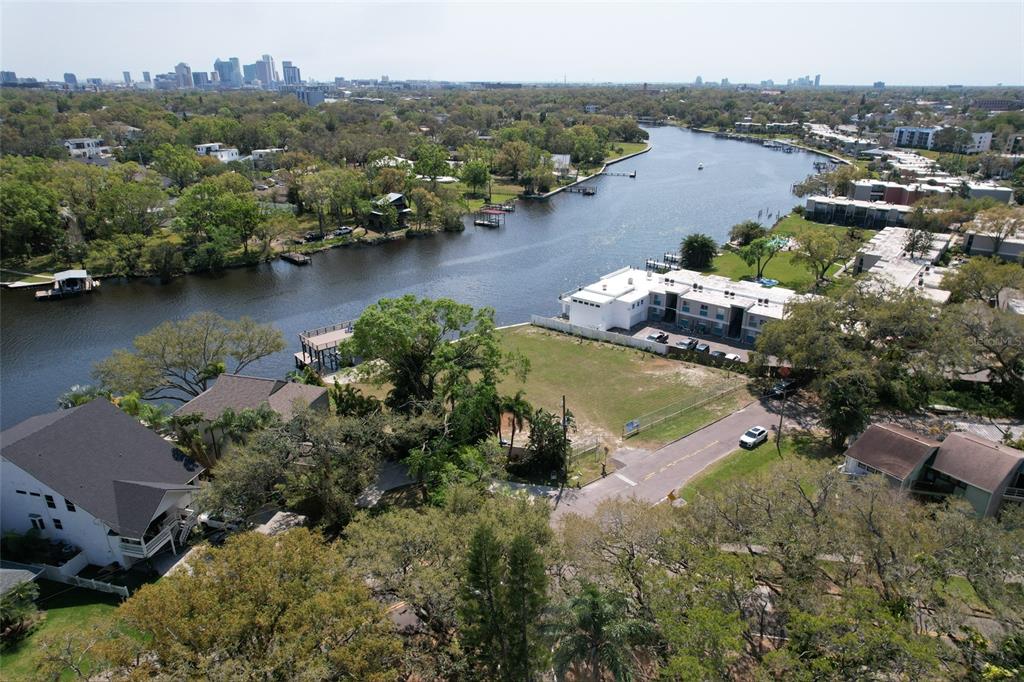 4033 North River View Avenue Tampa, FL 33607 - Photo 51 of 66 an aerial view of lake residential house with outdoor space
