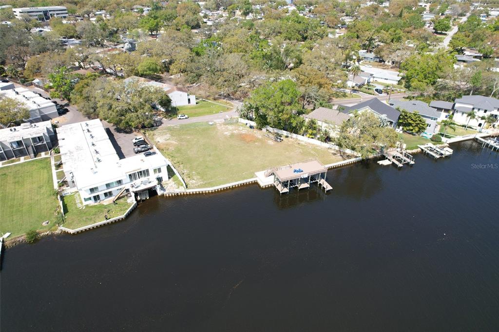 4033 North River View Avenue Tampa, FL 33607 - Photo 63 of 66 an aerial view of a house with a ocean view