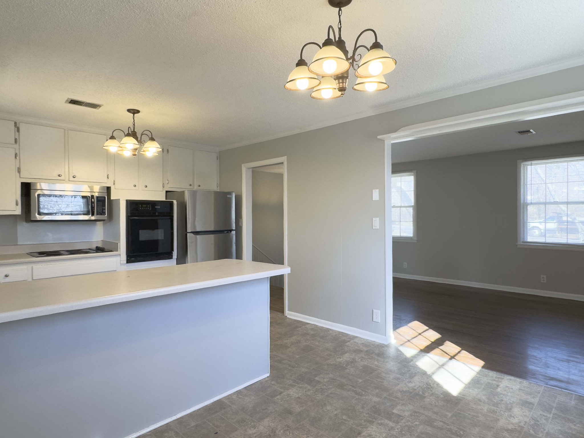 328 Dunbar Cave Road Clarksville, TN 37043 - Photo 11 of 26 a view of a kitchen with a stove cabinets