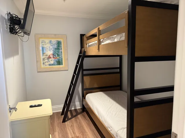 a room with furniture and a window