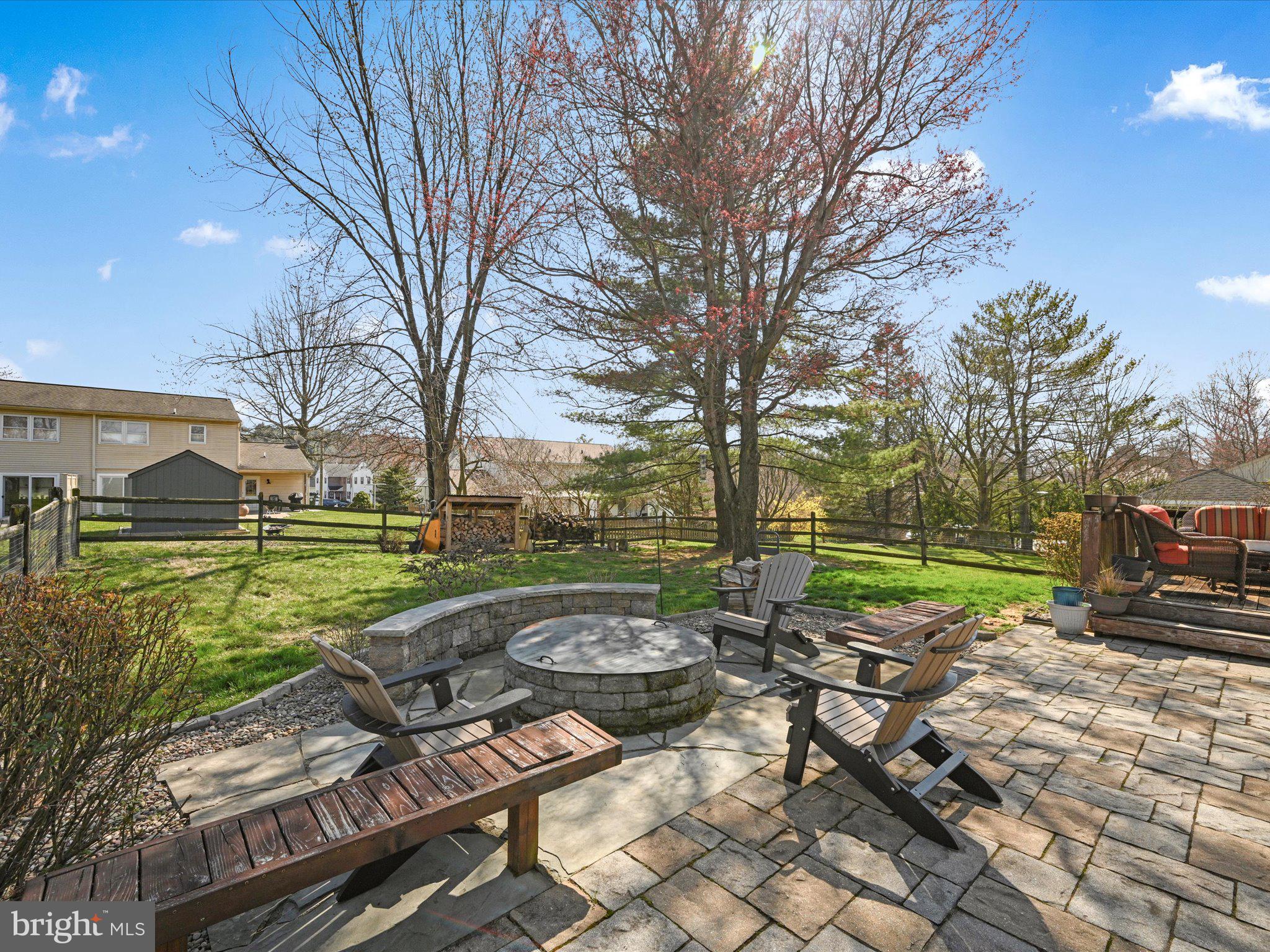 3300 Rothsville Road Akron, PA 17501 - Photo 30 of 36 Patio and Fire Pit