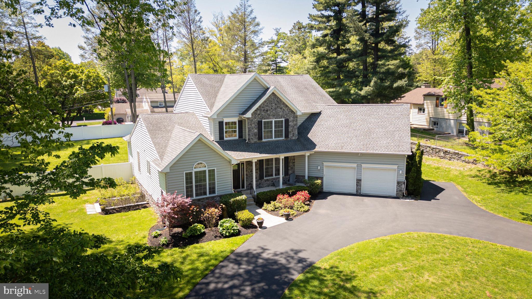 1086 Kingsley Road Rydal, PA 19046 - Photo 4 of 58 Aerial View - Front Exterior
