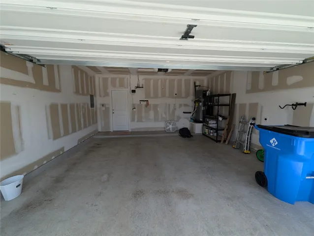 a view of room with furniture and storage