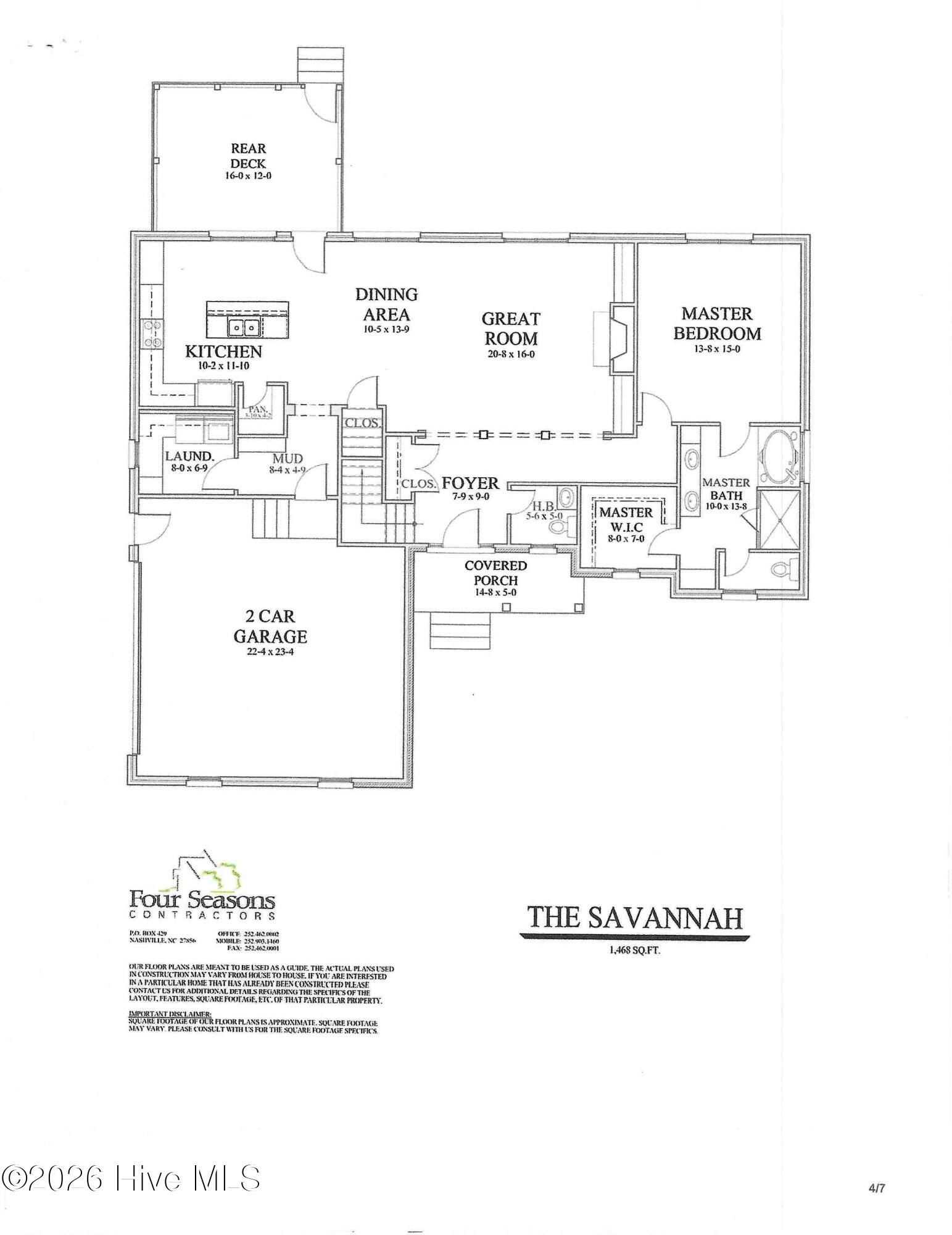 1095 Poplar Creek Road Nashville, NC 27856 - Photo 42 of 42 FLOOR PLANS