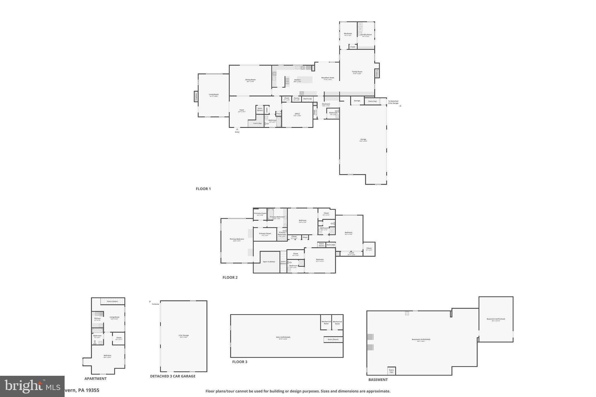 847 Providence Road Malvern, PA 19355 - Photo 81 of 81 Combined Floor Plans