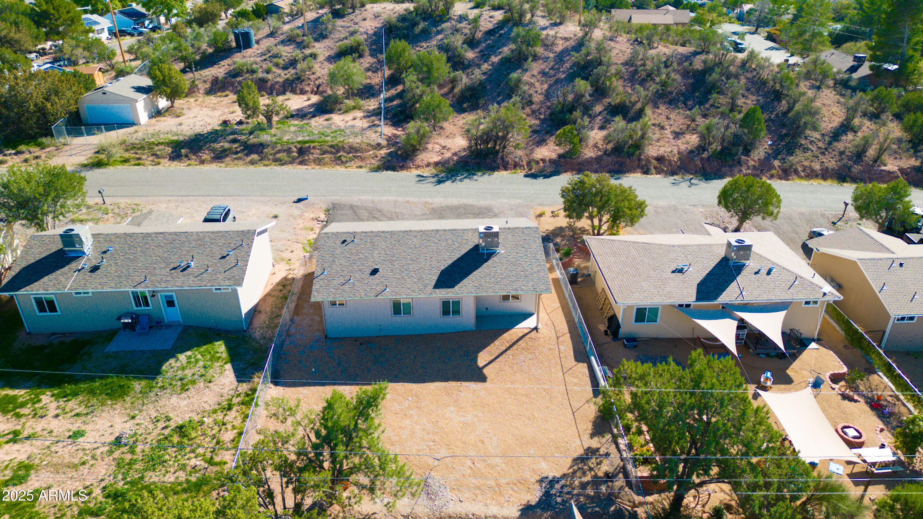 4850 East Oswego Street Rimrock, AZ 86335 - Photo 3 of 21 an aerial view of a house with a yard