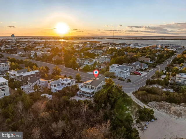 a view of city and ocean