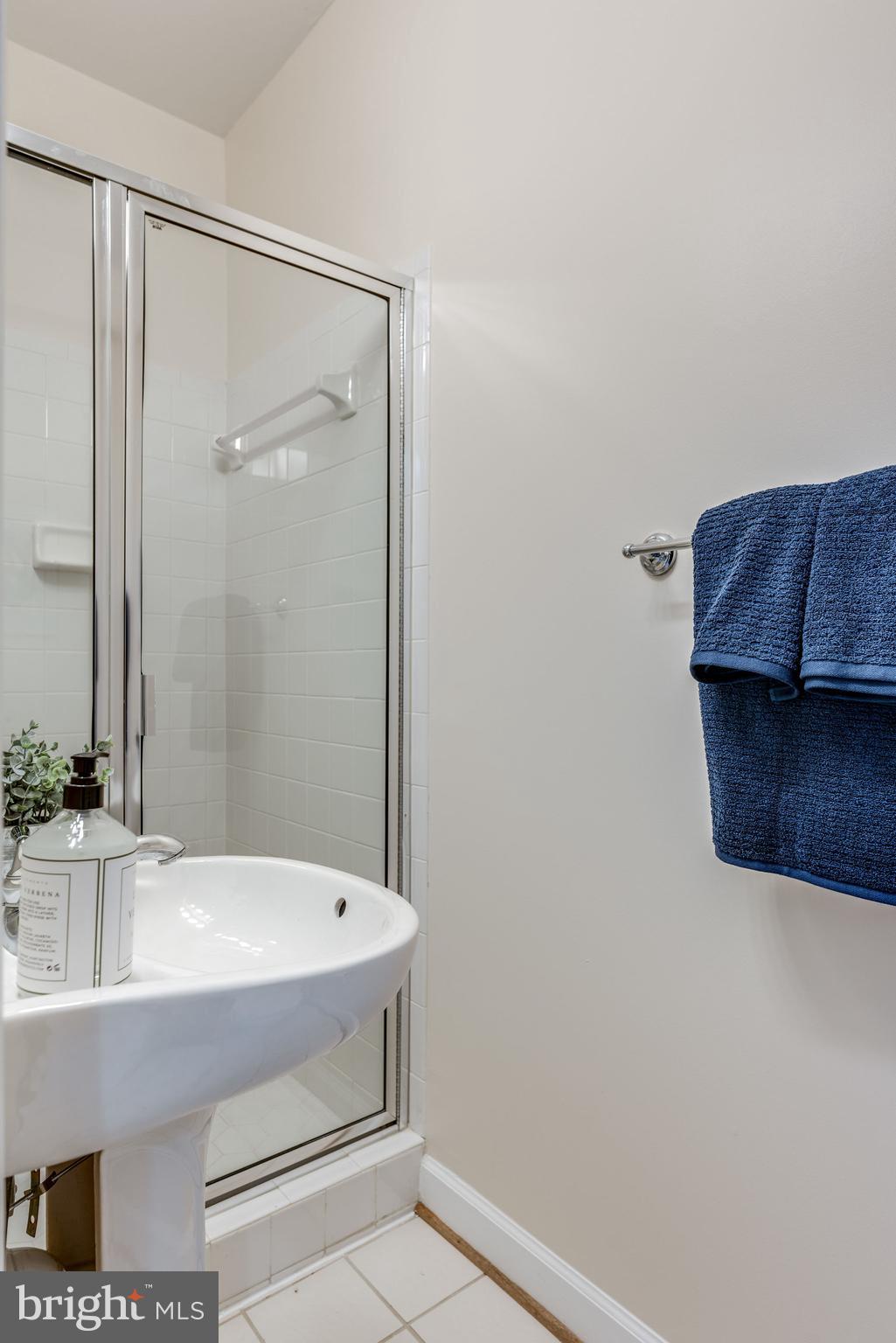 Full Ceramic Tile Bath on Lower Level.
