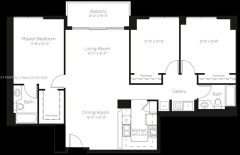 a picture of a floor plan