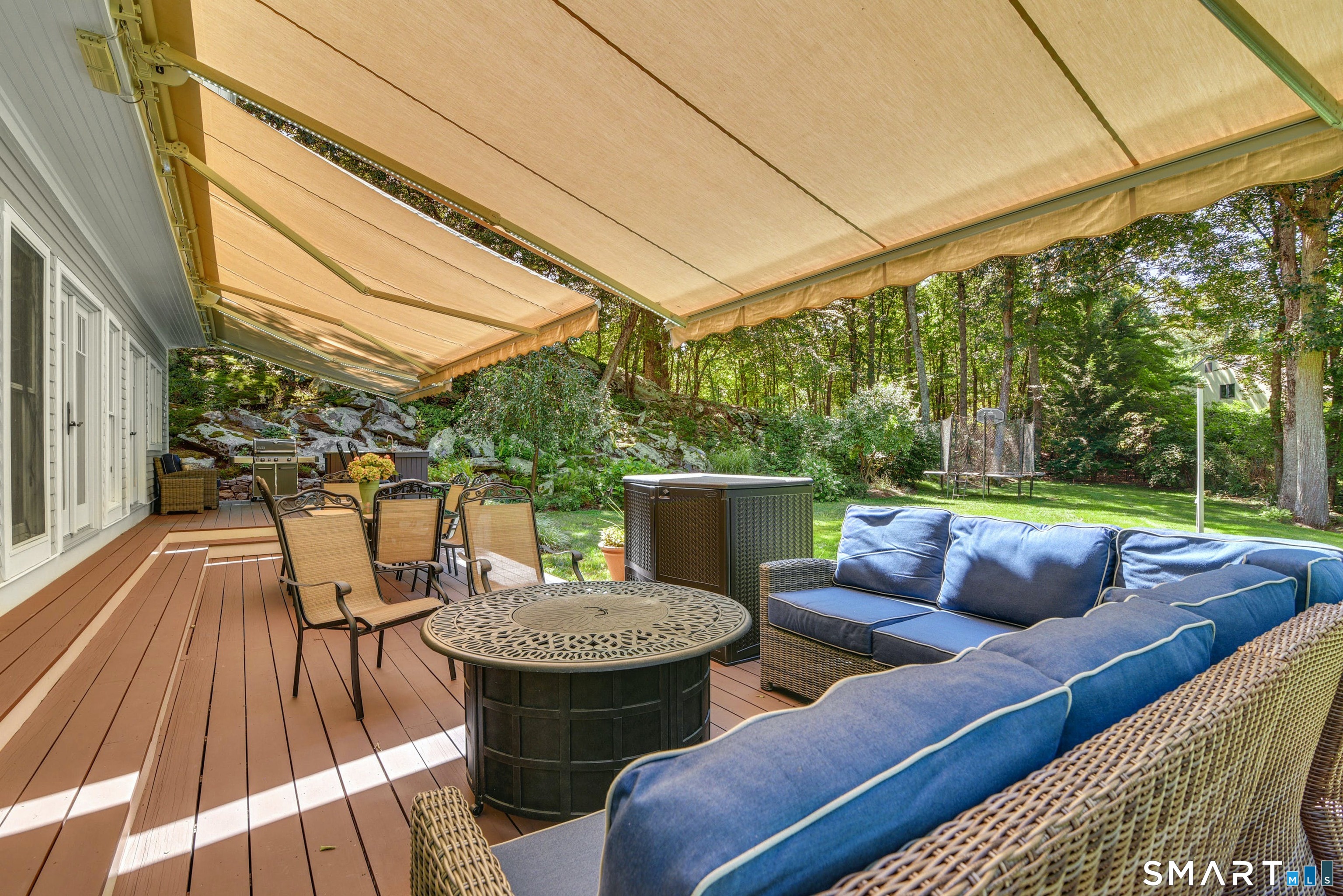 9 Pepperbush Road Weston, CT 06883 - Photo 42 of 48 a view of outdoor space yard and patio