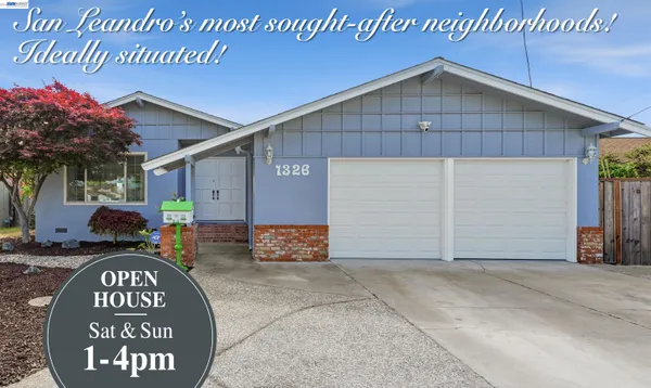$899,000 | 1326 Vining Drive, San Leandro, CA 94579