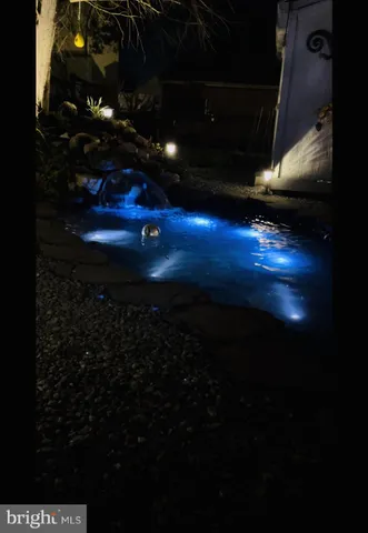 a view of outdoor space with garden