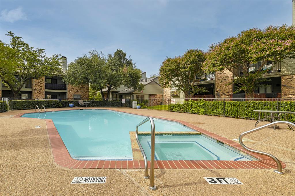 5335 Bent Tree Forest Drive, Unit 288 Dallas, TX 75248 - Photo 25 of 27 a view of a swimming pool
