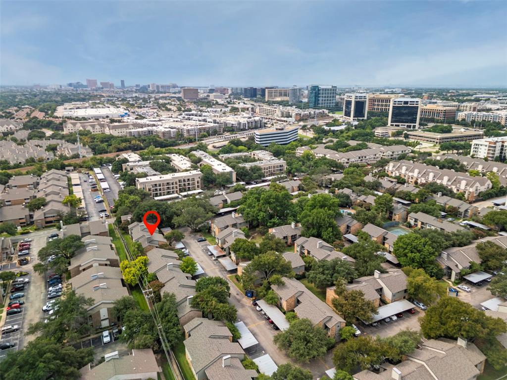 5335 Bent Tree Forest Drive, Unit 288 Dallas, TX 75248 - Photo 26 of 27 an aerial view of a city