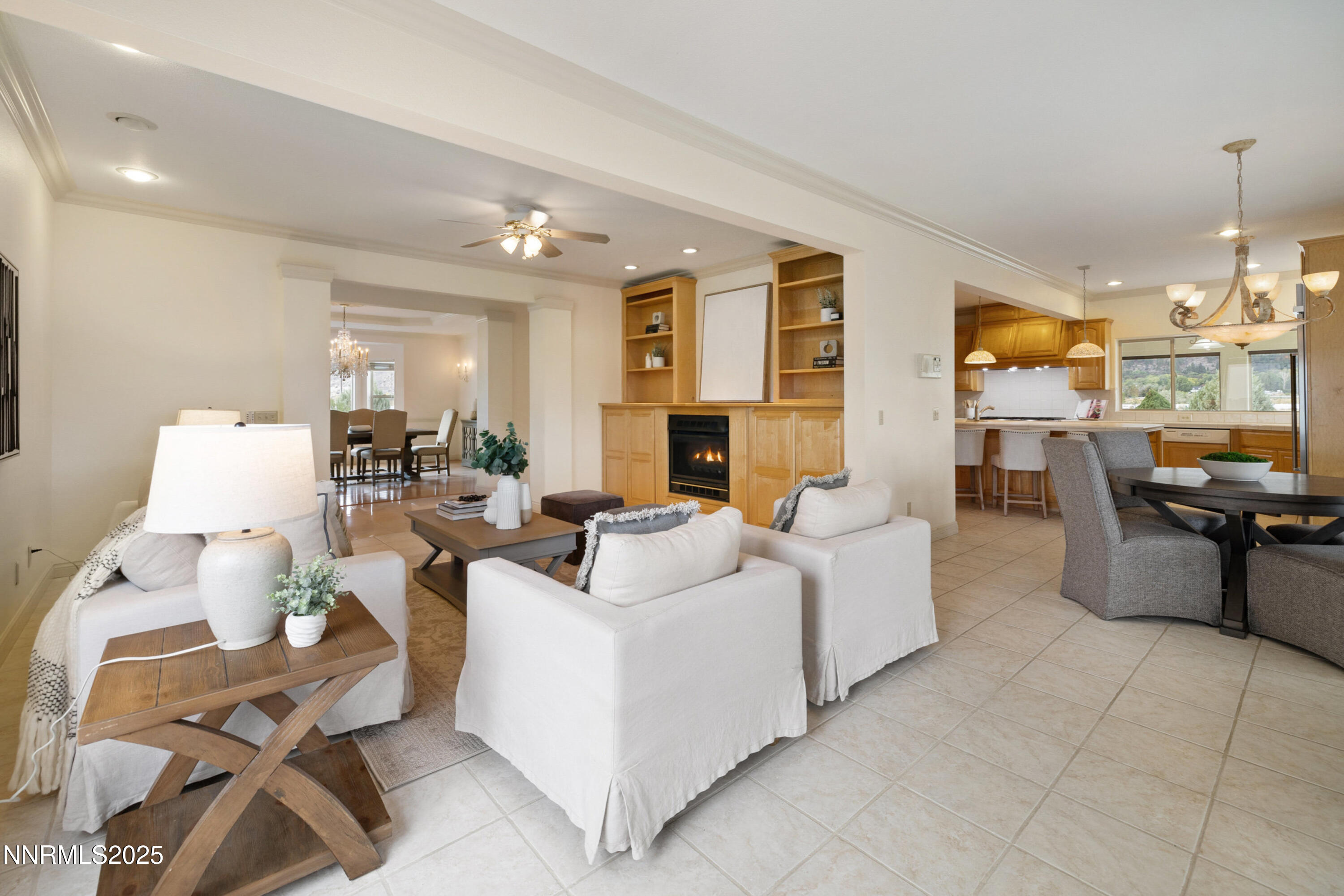 370 Genoa Lane Minden, NV 89423 - Photo 25 of 54 a living room with furniture and a large window